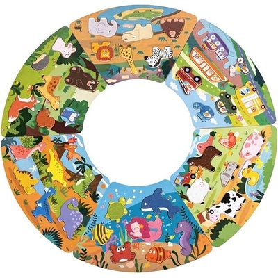 2Kids Toys kruhové puzzle