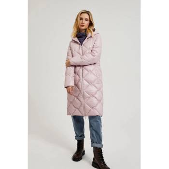 Moodo Светлорозово ватирано яке с маншети Moodo Moodo | Rozov | ЖЕНИ | XS