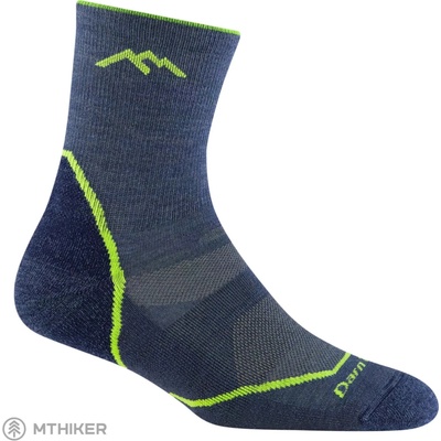 Darn Tough LIGHT HIKER JR. MICRO CREW LIGHTWEIGHT WITH CUSHION detské ponožky denim