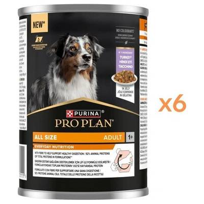 Pro Plan Everyday Nutrition Adult Turkey 6 x 400 g