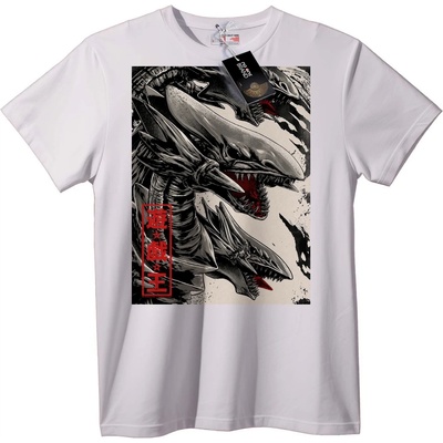 NOONEBRAND Тениска Yu-Gi-Oh! Дракон - M, Black