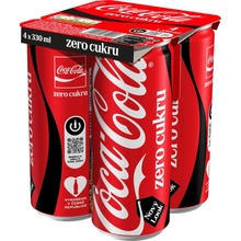 Coca Cola Zero 4 x 330 ml