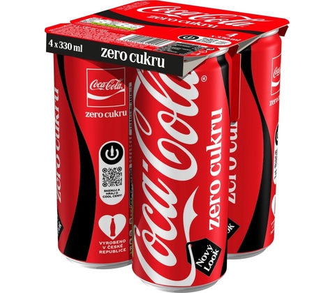 Coca Cola Zero 4 x 330 ml