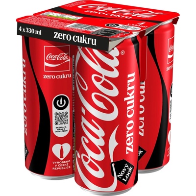 Coca Cola Zero 4 x 330 ml