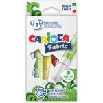 CARIOCA - Маркери за текстил - 6 цвята (40956)