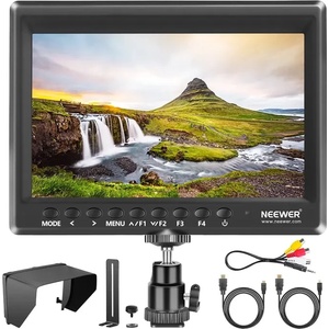 Neewer Монитор Neewer F100 7" с батерия и зарядно и аксесоари