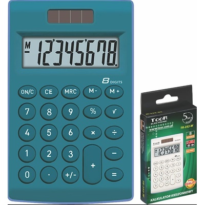 TEMPUS Kalkulačka TOOR TR-252-B zelená