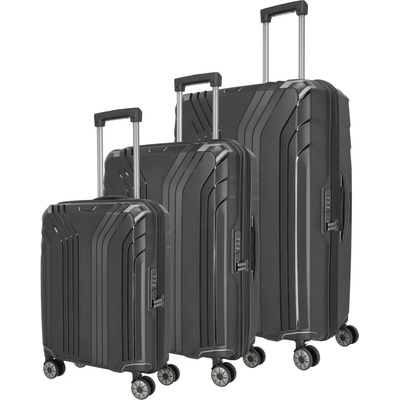 Travelite Elvaa 4w L Black 76349-01 102 L