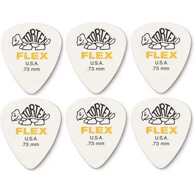 Dunlop 428R 0.73 Tortex Flex SET Перце за китара (428R73-6PACK-SET)