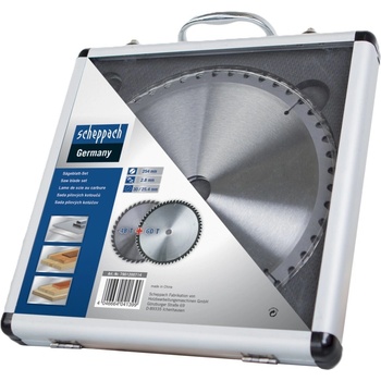 Scheppach Sada 2 pilových kotoučů 254 mm