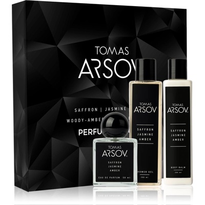 Tomas Arsov Saffron Jasmine Amber Parfume Gift Set подаръчен комплект унисекс 3 бр