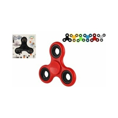 Fidget spinner kovovo–plastový 7 cm, mix farieb