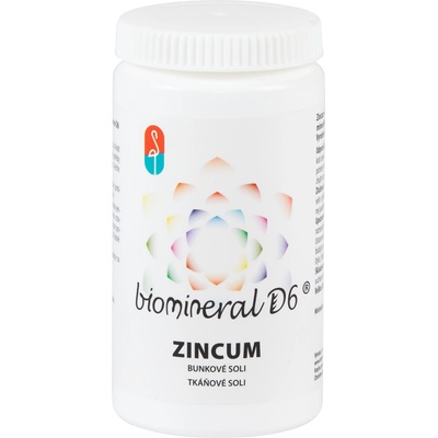 Biomineral D6 Zinok zincum 180 tabliet