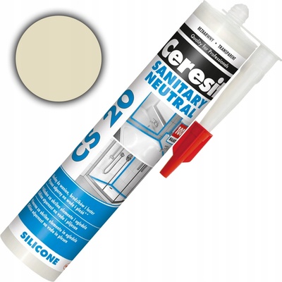 Sanitární silikon Ceresit pro vysoké teploty, bezbarvý, 280 ml
