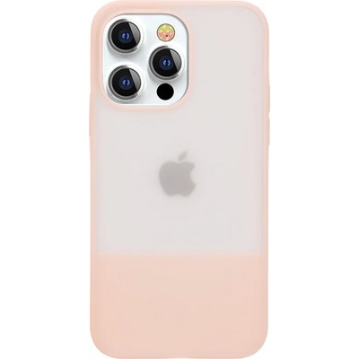 Kingxbar Калъф Kingxbar Plain Series, за iPhone 13 Pro Max, силиконов, розов (KXG0018941)