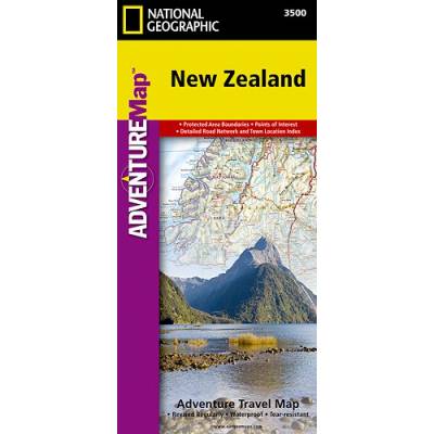 Nový Zéland Adventure Map GPS komp. NGS