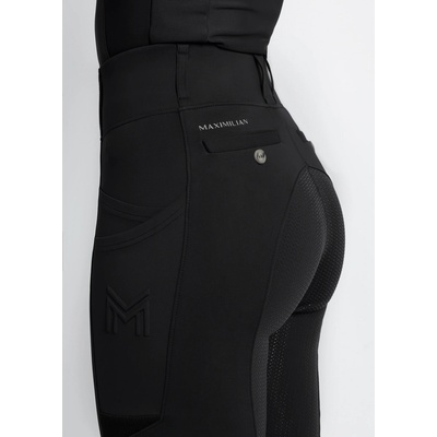 Maximilian Equestrian Tech Riding Leggings Black