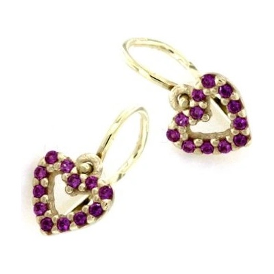 Zlatnictví U Kostela náušnice srdíčka 239100517Č