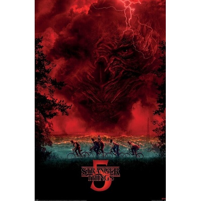 Plagát, Obraz - Stranger Things 5 - Vecna Sky, 61 × 91.5 cm