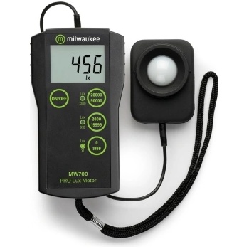 Milwaukee lux meter MW700 - електронен лукс метър за измерване на светлина