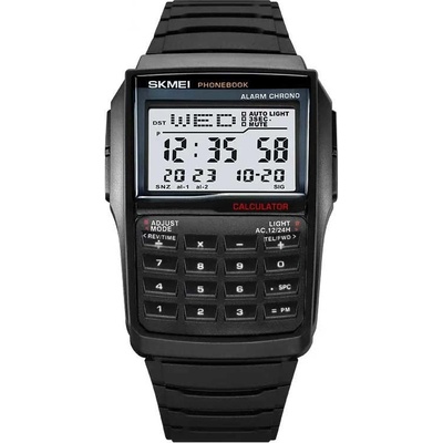 Skmei 2255 Mr Calculator čierne