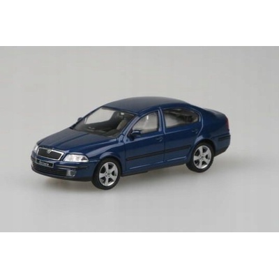 ABREX Škoda Octavia II 2004 Modrá Hlbinná Metalíza 1:43