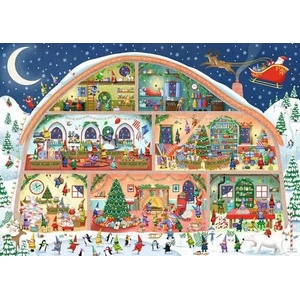 Ravensburger - Puzzle Santa’s Workshop - 1 000 piese