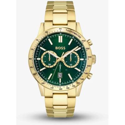 HUGO BOSS Мъжки часовник Hugo Boss Allure 1513923, Златен / Зелен (HB1513923)
