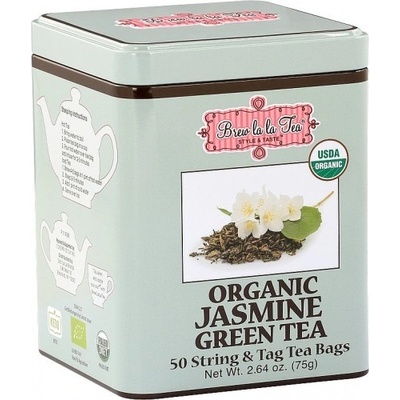 BREW LA LA TEA Bio Green Organic Jasmine 50 x 1,5 g
