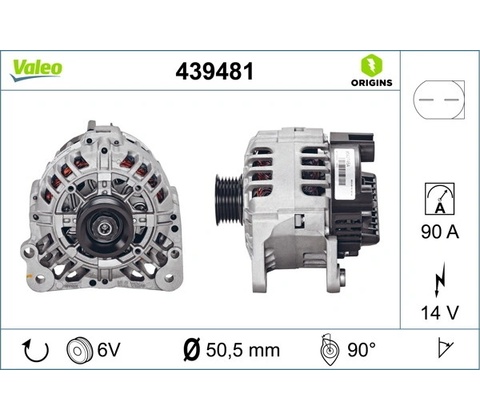 generátor VALEO 439481