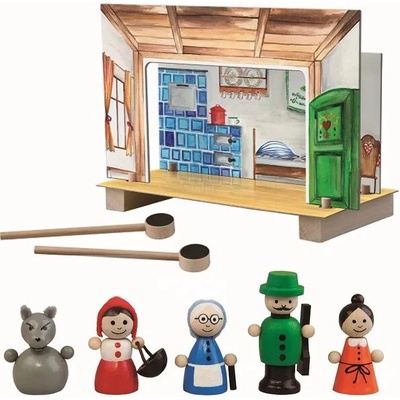 Detoa Divadlo magnetické Červená Karkulka – Zboží Mobilmania