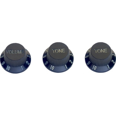 Stagg Копчета за Електрическа Китара sp-knst-blk 3 броя