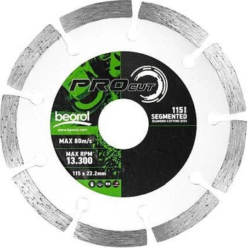 Beorol Диск Диамантен Сегментиран Beorol (RPDS115)