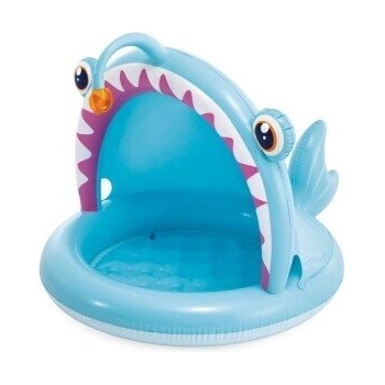 Intex Бебешки надуваем басейн със сенник Intex Angler Fish 56419NP 127x102x86см (3542258)