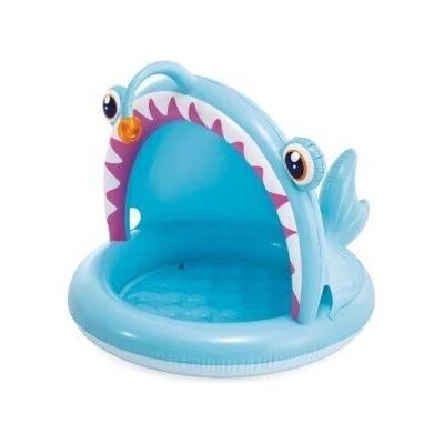 Intex Бебешки надуваем басейн със сенник Intex Angler Fish 56419NP 127x102x86см (3542258)