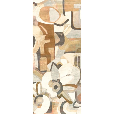 Khroma by Masureel DG3WAR1013 Hnedo-béžová grafická vliesová fototapeta, Wall Designs III rozměry 1,27 x 3 m