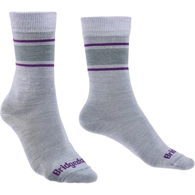 Bridgedale Everyday sock Liner merino Endurance Boot Women's lt.grey/purple