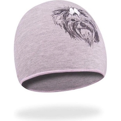 Yo! dívčí dětská čepice s pejskem Lily