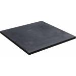 Inter Ceramic Квадратно композитно душ корито Inter Ceramic 90x90 см, матово каменно покритие - тъмносиво (9010RS-3)