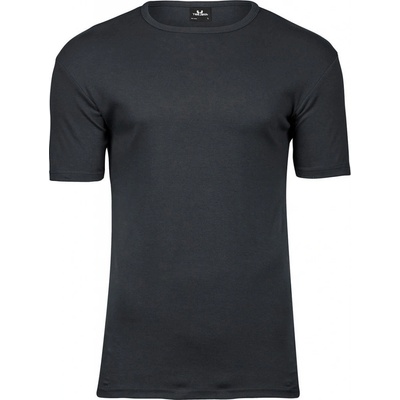 Tee Jays pánske tričko Interlock tmavo sivá