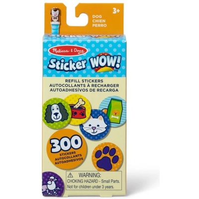 Sticker WOW! ® - Залепване на стикери с възможност за презареждане - Куче - Melissa & Doug