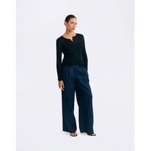 Thinking MU Navy Hemp Molly Pants NAVY