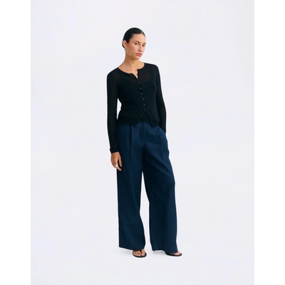 Thinking MU Navy Hemp Molly Pants NAVY