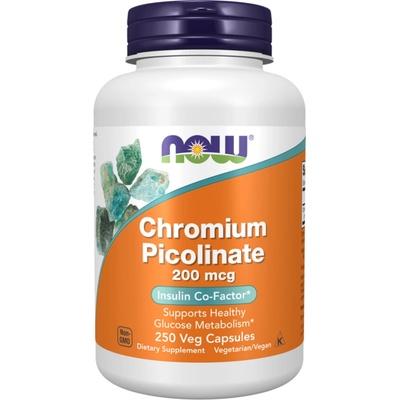 Now Chromium Picolinate 200mcg 250 kapsúl