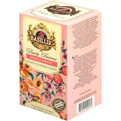 Basilur Without Hibiscus Peach & Apricot 20 x 1,8 g