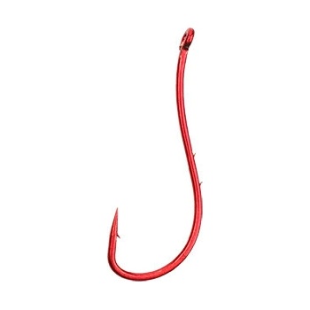 MIKADO HOOK SENSUAL RYUSEN W/RING RED vel.6 10 ks