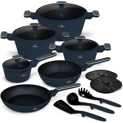 Berlingerhaus s titánovým povrchom 15 ks Deep Sea Collection BH-8382