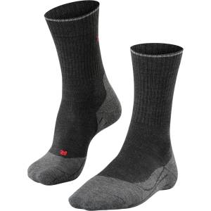 Falke Мъжки туристически чорапи Falke TK2 Wool Silk Walking socks - Anthracite Melange - размер 39-41 (EU) (201-1710-0111)