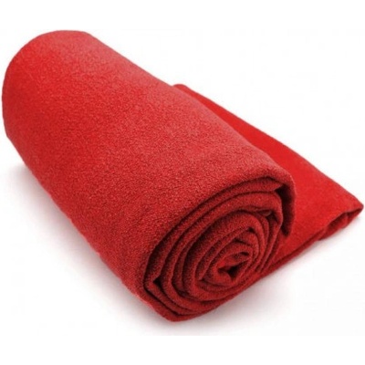 SEDCO Ručník na YOGU LiveUp LS3752 červený 183 x 63 cm
