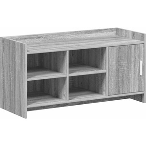 vidaXL Шкаф за обувки със съхранение Сив Сонома 100 x 39, 5 x 51 см (8011360)